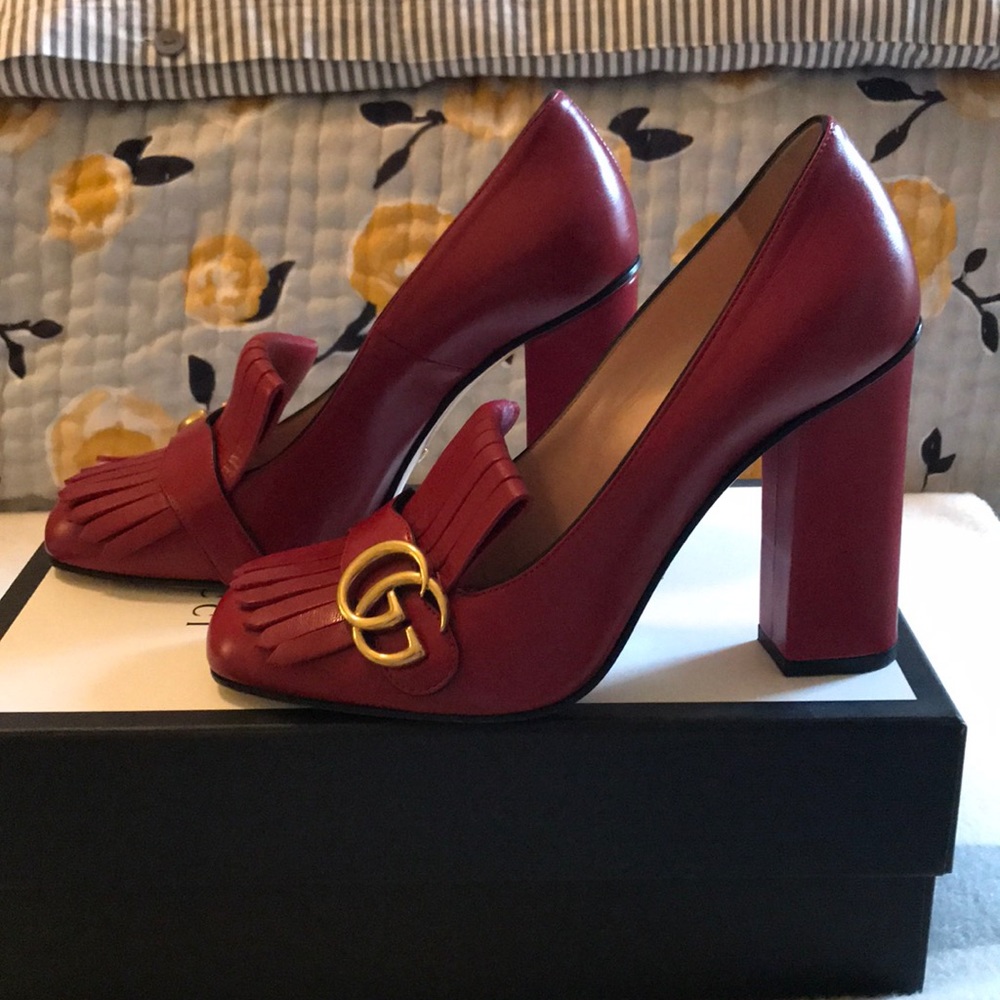 Gucci Marmont Pumps - Picture 2 of 8